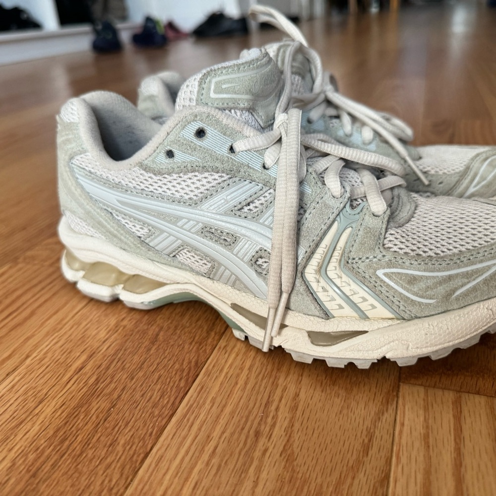 Asics Women's White and Gray Sneakers